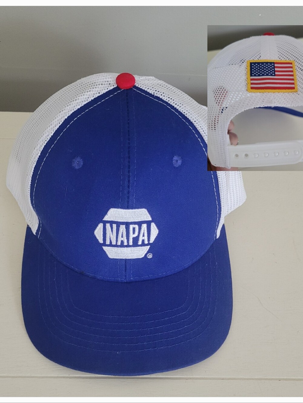 New NAPA Hat With Flag